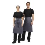 Whites Regular Bistro Apron Charcoal