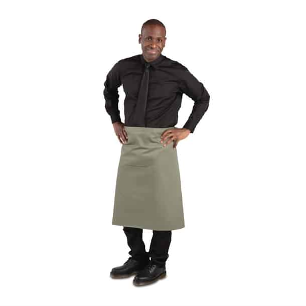 Whites Regular Bistro Apron Olive