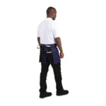 Whites Short Bistro Apron Navy Blue