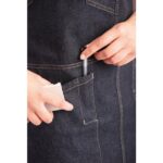 Chef Works Urban Berkeley Denim Brace Bib Apron Dark Indigo