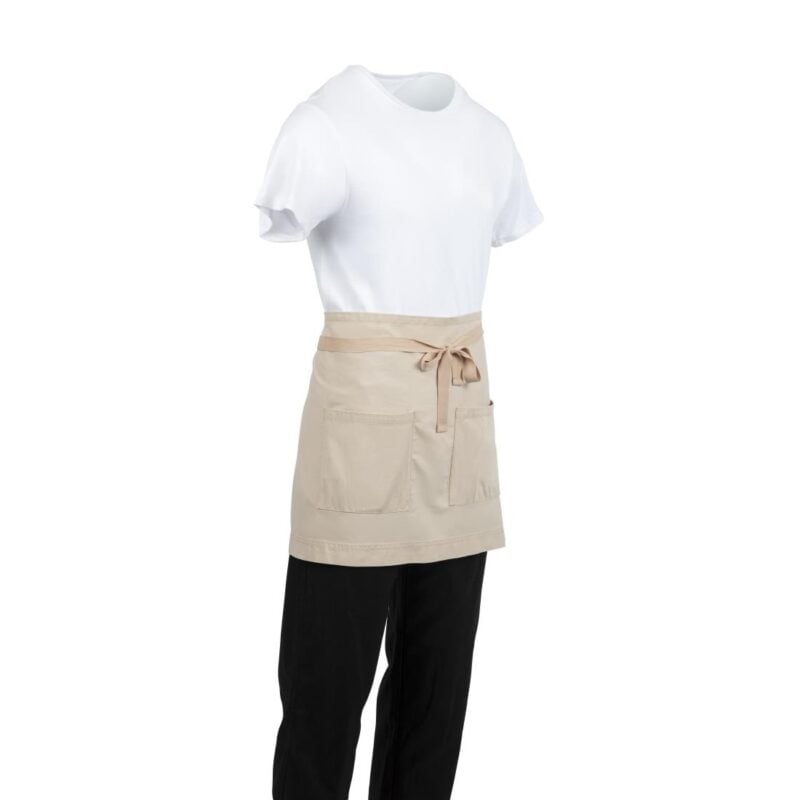 Southside Cotton Canvas Waist Apron Stone