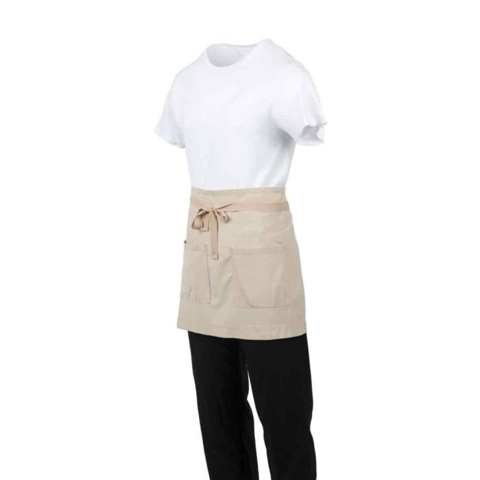 Southside Cotton Canvas Waist Apron Stone