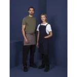 Southside Cotton Canvas Bib Apron Navy