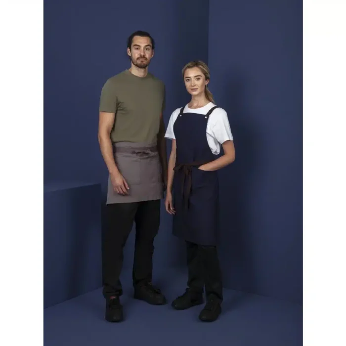 Southside Cotton Canvas Bib Apron Navy