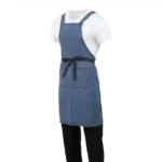 Southside Denim Bib Apron Light Blue