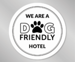 We are a Dog Friendly Window Sticker - Smart Hospitality Supplies