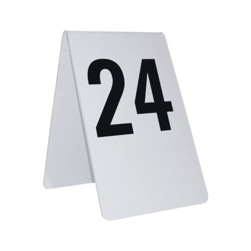 The Merlin Table Number Range - Smart Hospitality Supplies