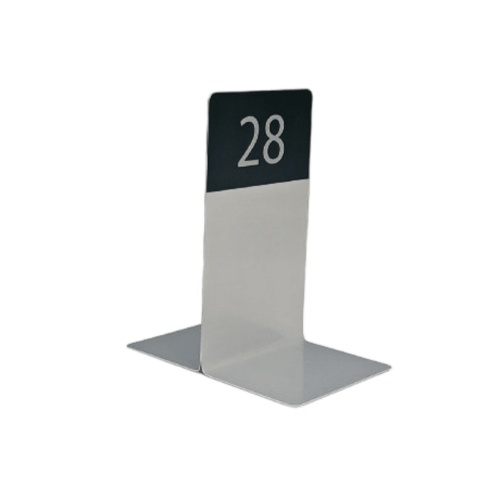 Aluminium Short Table Number