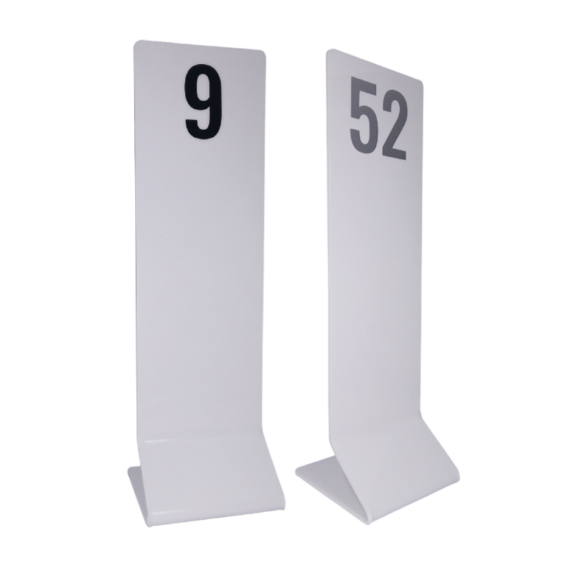 The Tiberius Table Number Range - Smart Hospitality Supplies