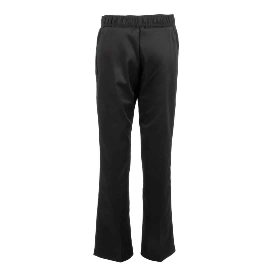 Women's black chef trousers hotsell