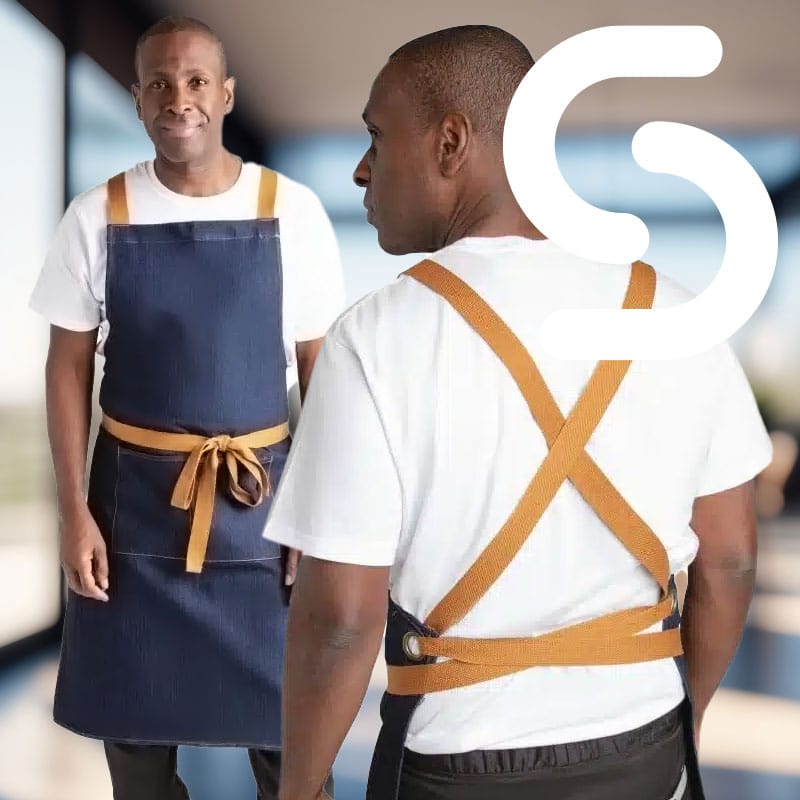 Durable Material Chef Aprons - Smart Hospitality Supplies