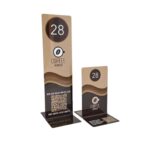 Branded Aluminium Table Number
