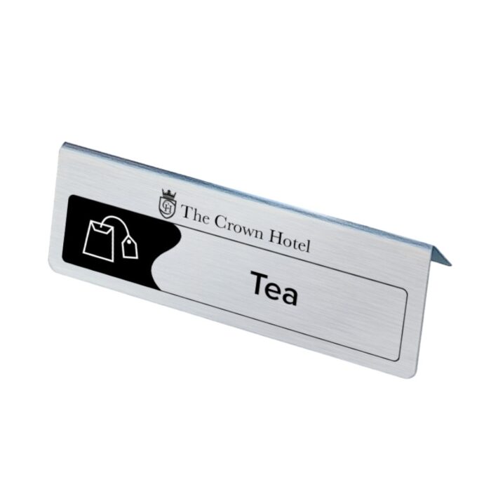 Personalised Beverage Display Table Tent Notices - Smart Hospitality Supplies