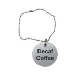 Beverage hanging display chain & Disc