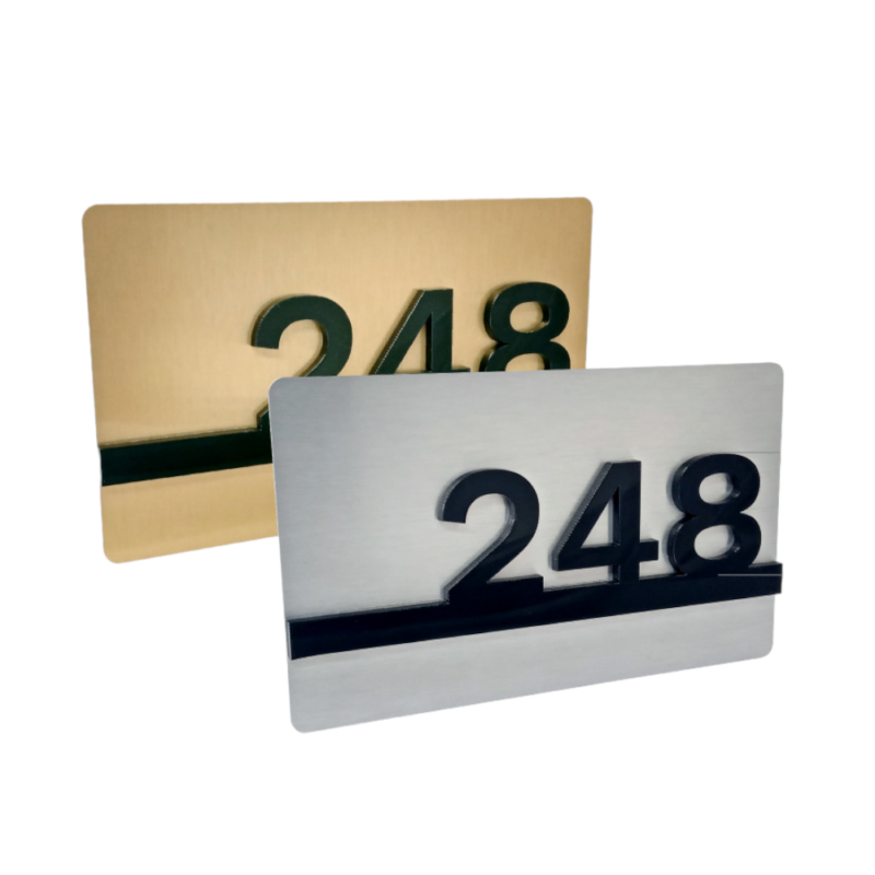 Acrylic & Metal Door Numbers