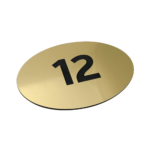 Laser Engraved Hotel Door Numbers – 2 Sizes