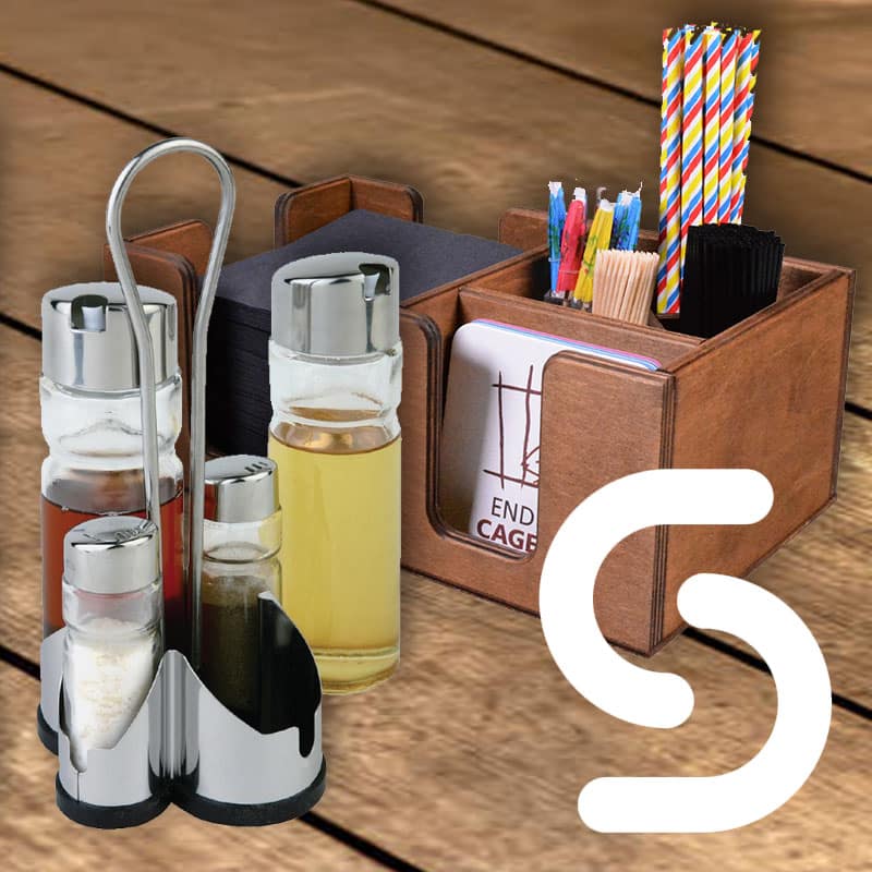 What Are Condiment Holders? A Guide for Hospitality Venues - Smart Hospitality Supplies