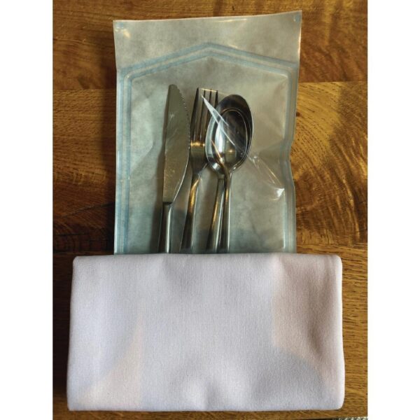 EpicureSecure Sealable Thermal Sanitised Cutlery Pouches Large - Image 5