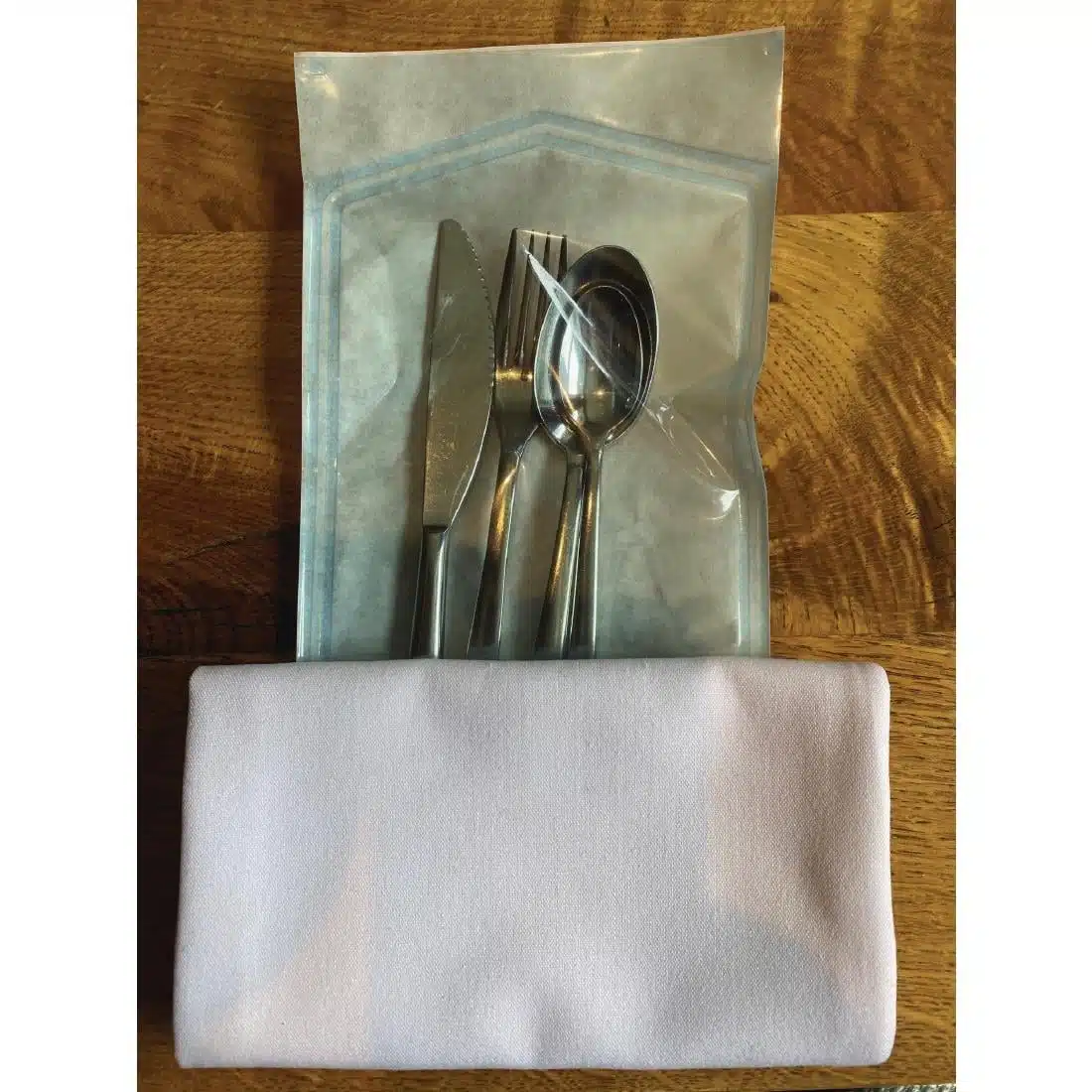 EpicureSecure Sealable Thermal Sanitised Cutlery Pouches Large - Image 4