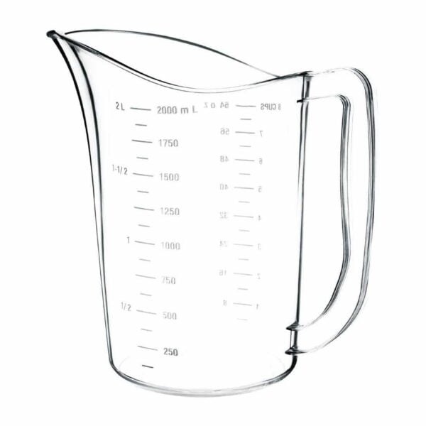 Vogue Polycarbonate Measuring Jug 2Ltr