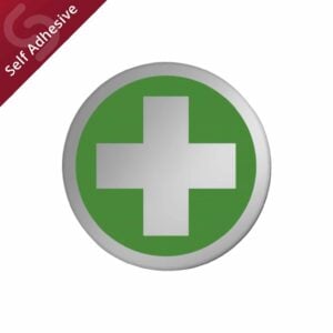 First Aid Door Sign Disc