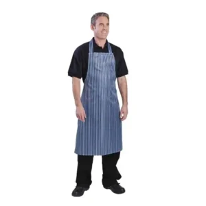 Whites Waterproof Bib Apron Blue and White