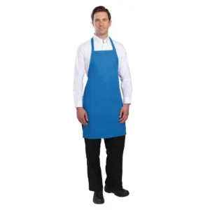 Chef Works Bib Apron Blue