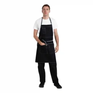 Chef Works Urban Bronx Bib Apron Indigo
