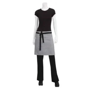 Chef Works Urban Portland Half Bistro Apron Black