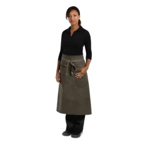 Chef Works Urban Dorset Antique Bistro Apron Earth Brown