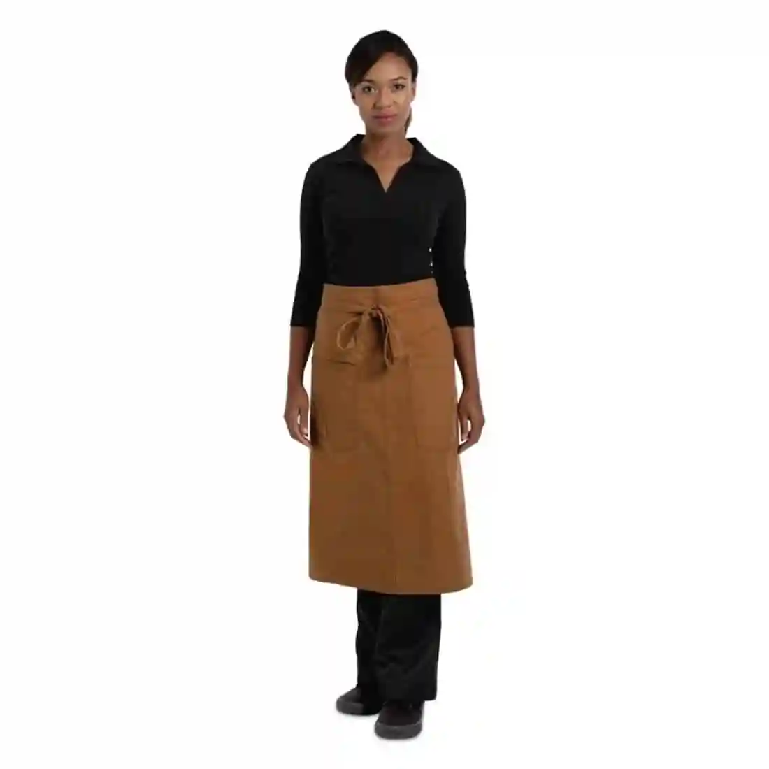 Chef Works Urban Rockford Canvas Bistro Apron Nutmeg