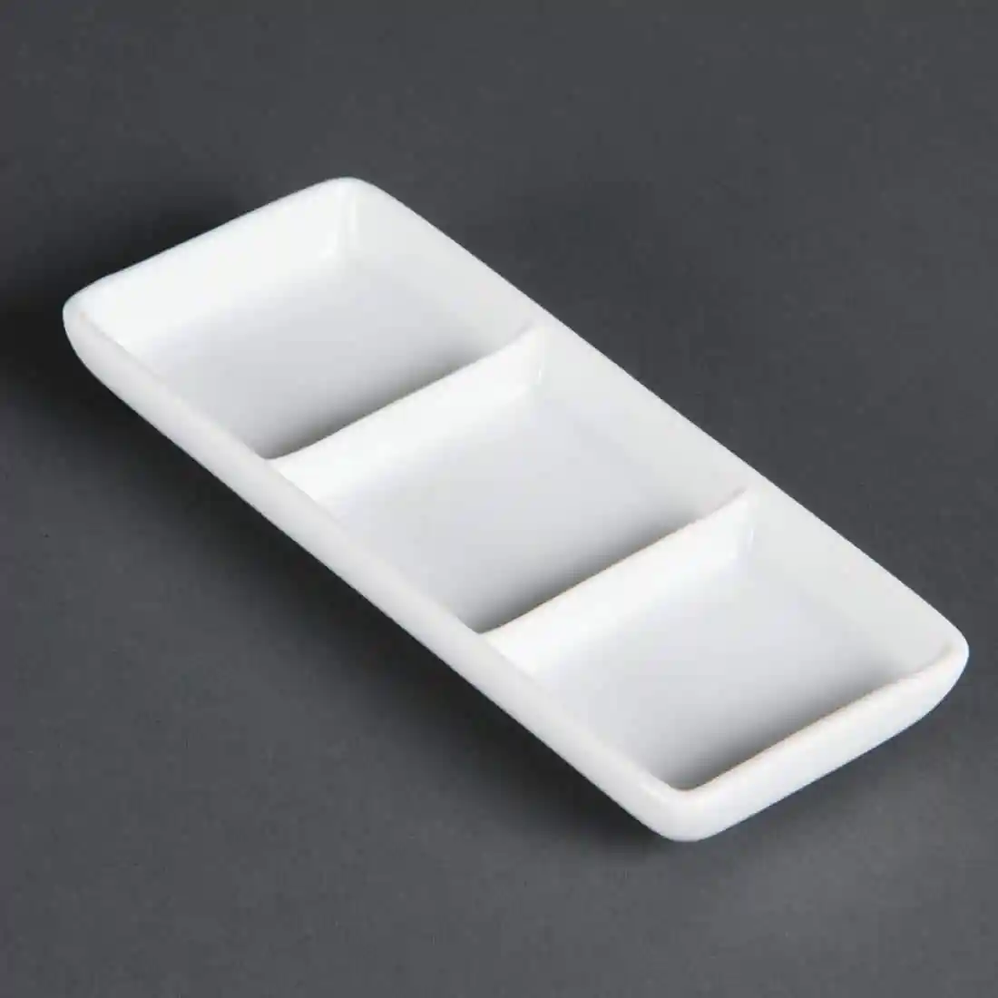 Olympia Whiteware 3 Section Dishes