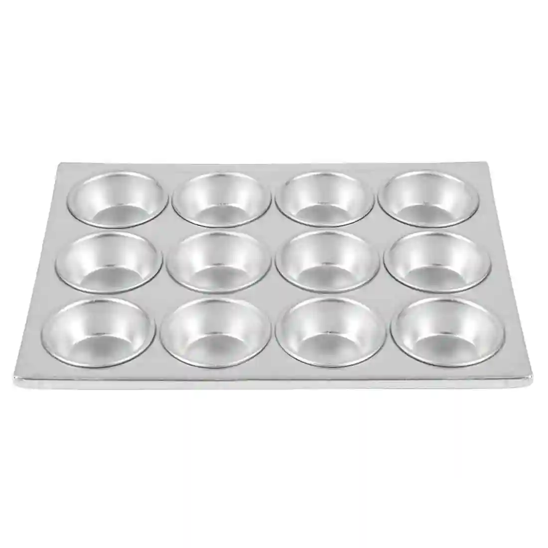 Vogue Aluminium 12 Cup Muffin Tray
