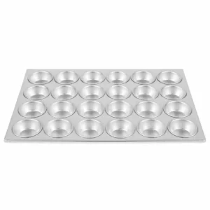 Vogue Aluminium 24 Cup Muffin Tray