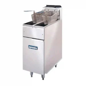 Imperial Twin Tank Twin Basket Natural Gas Fryer IFS-2525