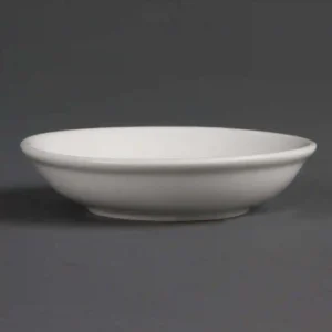 Olympia Whiteware Soy Dishes 100mm