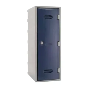 Extreme Plastic Single Door Locker Camlock Blue 900mm
