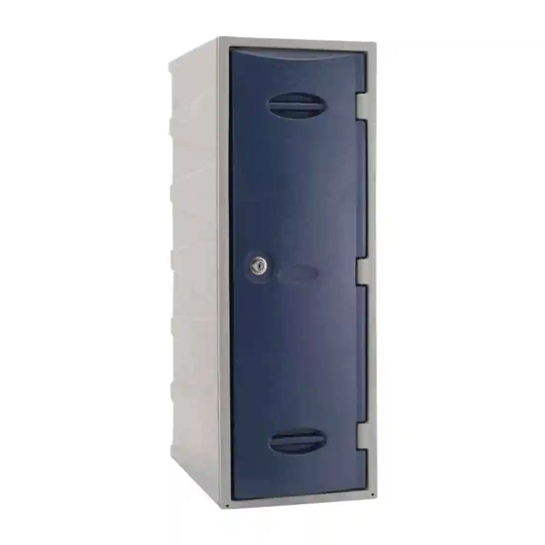 Extreme Plastic Single Door Locker Camlock Blue 900mm