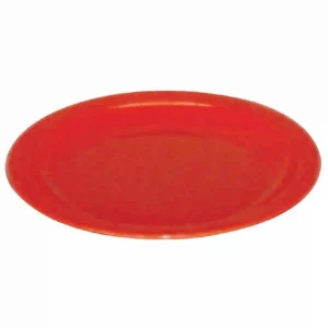 Kristallon Polycarbonate Plates Red 230mm