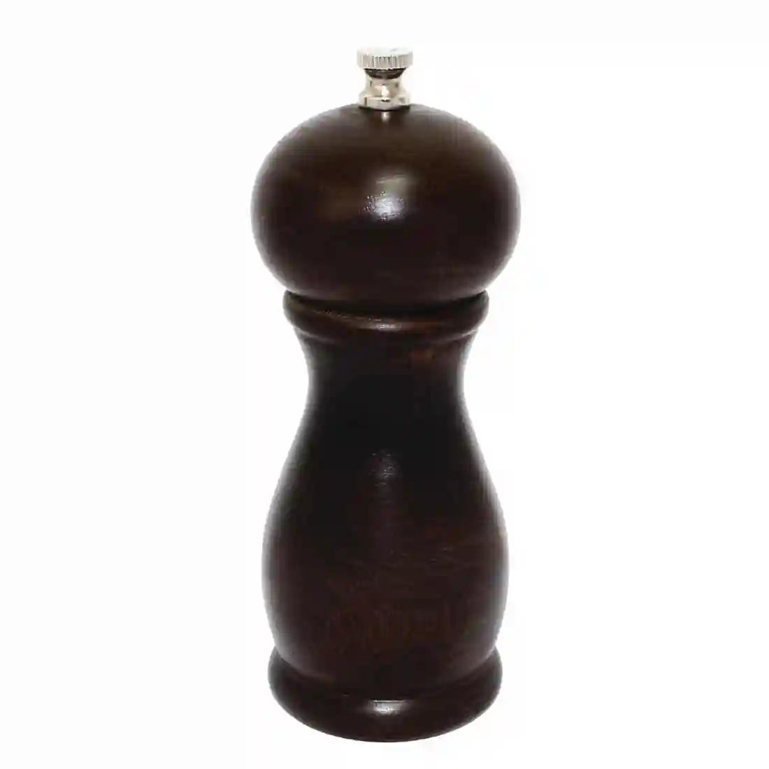 Dark Wood Salt and Pepper Mill 6in
