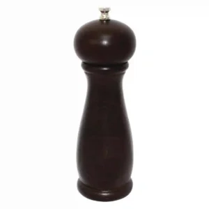 Dark Wood Salt and Pepper Mill 8in