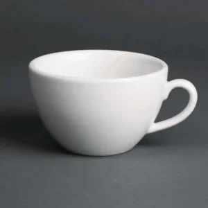 Royal Porcelain Classic White Breakfast Cups 300ml