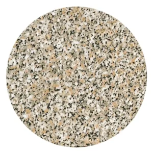 Werzalit Pre-drilled Round Table Top  Granite 600mm