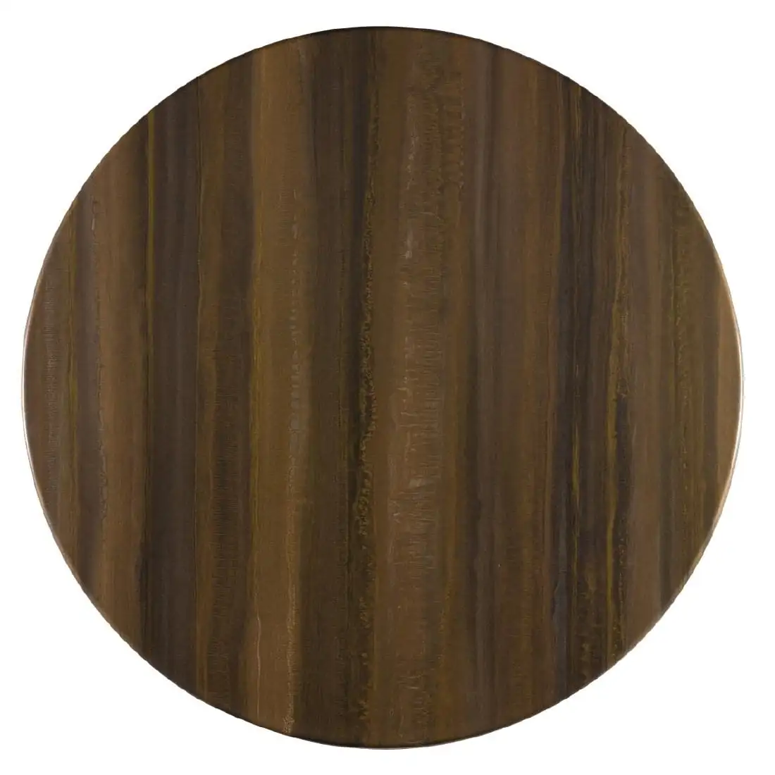 Werzalit Pre-drilled Round Table Top Tempera Gold 800mm