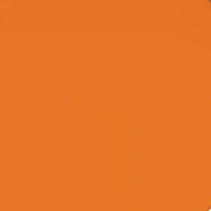 Werzalit Pre-drilled Square Table Top  Orange 700mm