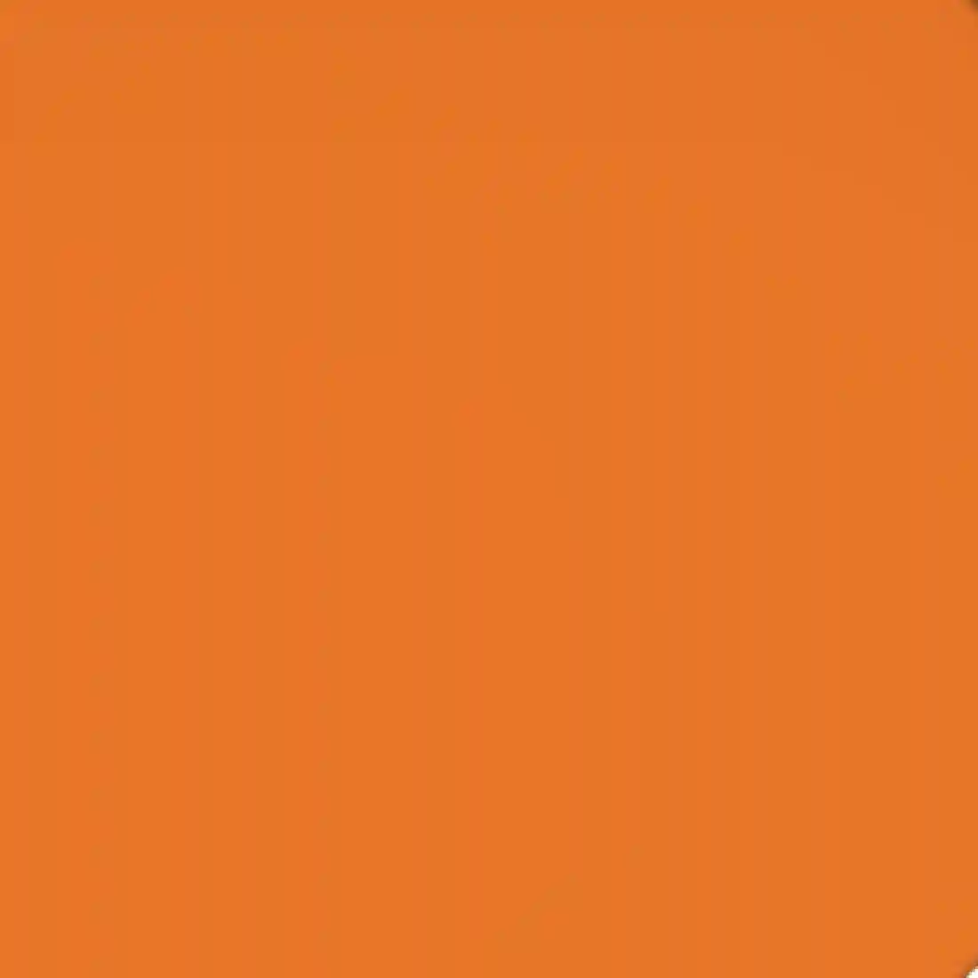 Werzalit Pre-drilled Square Table Top  Orange 700mm