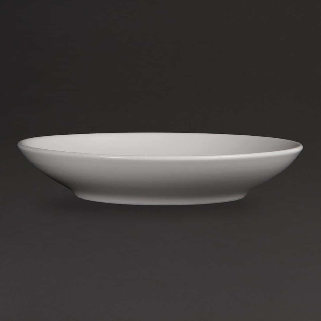 Olympia Whiteware Deep Plates 260mm