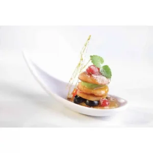 APS Boat Canape Spoon 145mm White