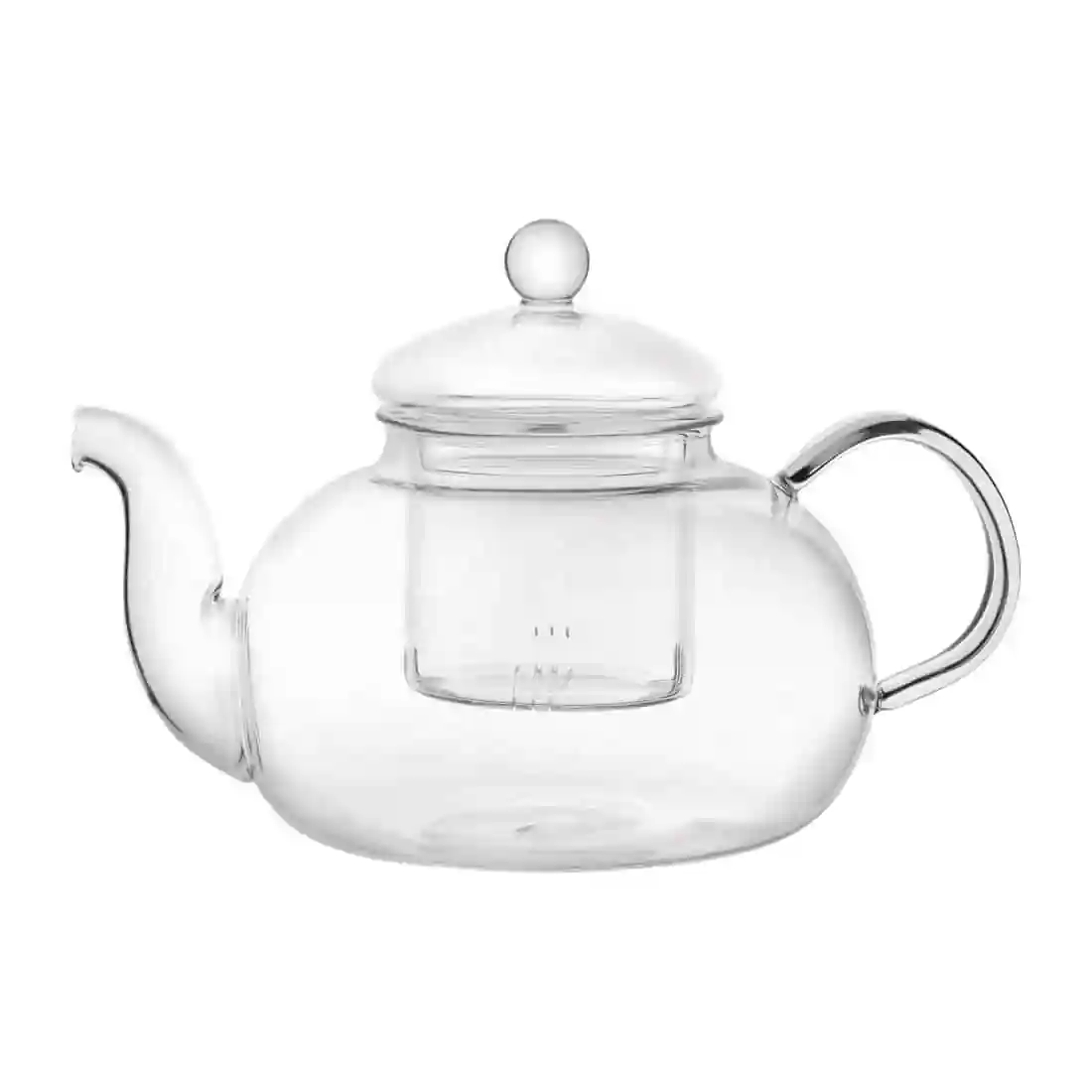 Long Island Glass Teapot 1Ltr (Box 6)