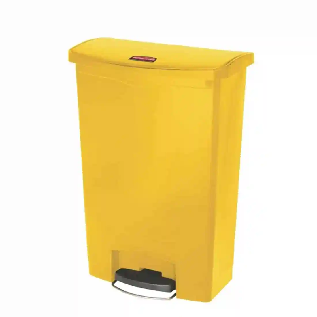 Rubbermaid Slim Jim Step on Bin Front Pedal 90Ltr Yellow
